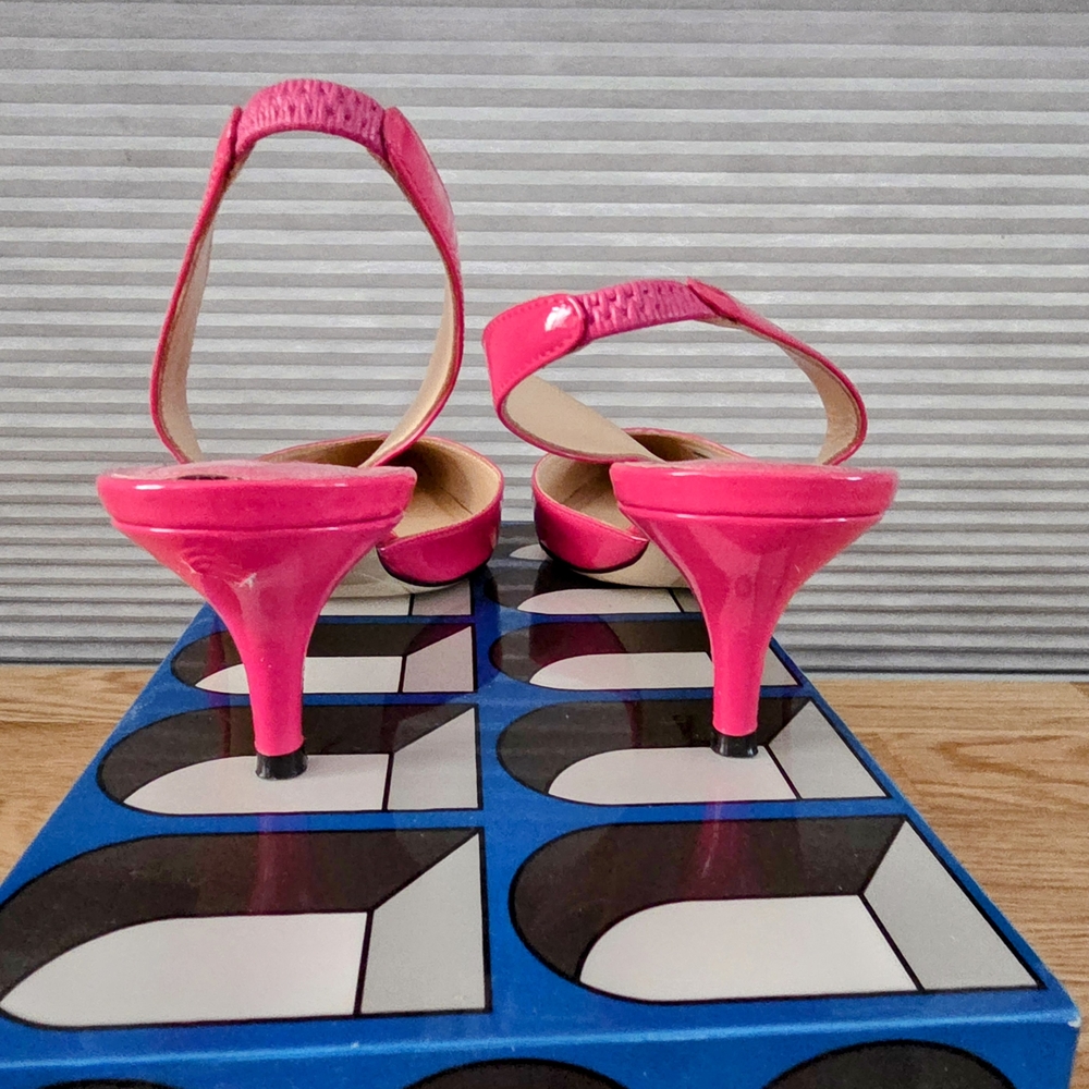 PAUL ANDREW hot Pink Shoes 37 - Picture 7 of 9